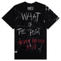 No is No Printed T-Shirt - Noir/Blanc/Rogue