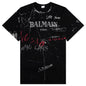 No is No Printed T-Shirt - Noir/Blanc/Rogue