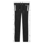Nylon Snapped Track Pants - Noir/Blanc