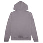 Printed Hoodie - Gris Fonce/Bleu Clair