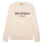 Printed Sweatshirt - Ivoire/Noir