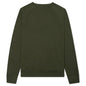 Printed Sweatshirt - Kaki Fonce