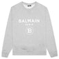 Printed Sweatshirt - Mottled Grey