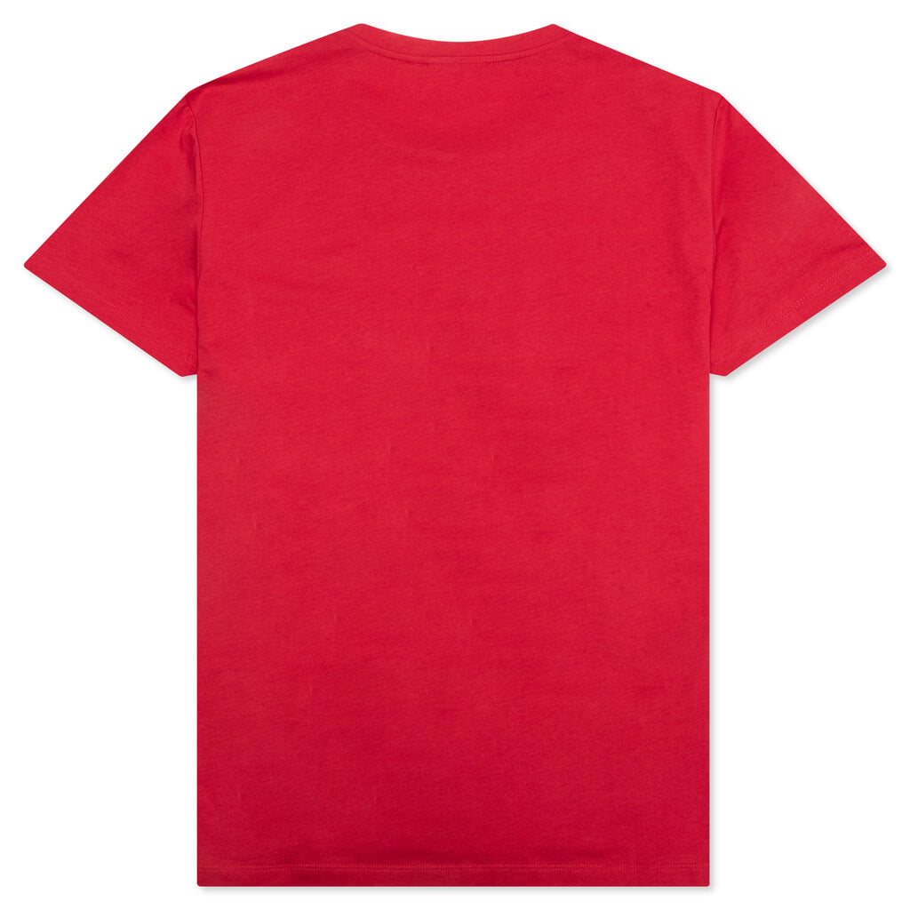 Printed T-Shirt - Rouge/Noir