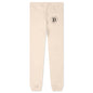 Ribbed Printed Sweatpants - Ivoire/Noir