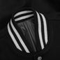 Wool & Leather Teddy Jacket - Black