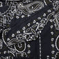 Bandana Print Pants - Navy
