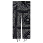 Bandana Print Pants - Navy