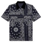 Bandana Print Shirt - Navy
