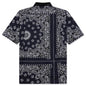 Bandana Print Shirt - Navy