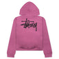 Basic Stussy Hoodie - Berry