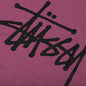 Basic Stussy L/S Tee - Berry