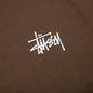 Basic Stussy Pigment Dyed Tee - Brown