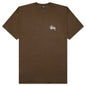 Basic Stussy Pigment Dyed Tee - Brown