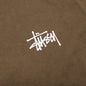 Basic Stussy Pig. Dyed L/S Tee - Brown