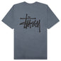 Basic Stussy Pig. Dyed Tee - Indigo