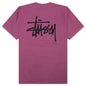 Basic Stussy Tee - Berry