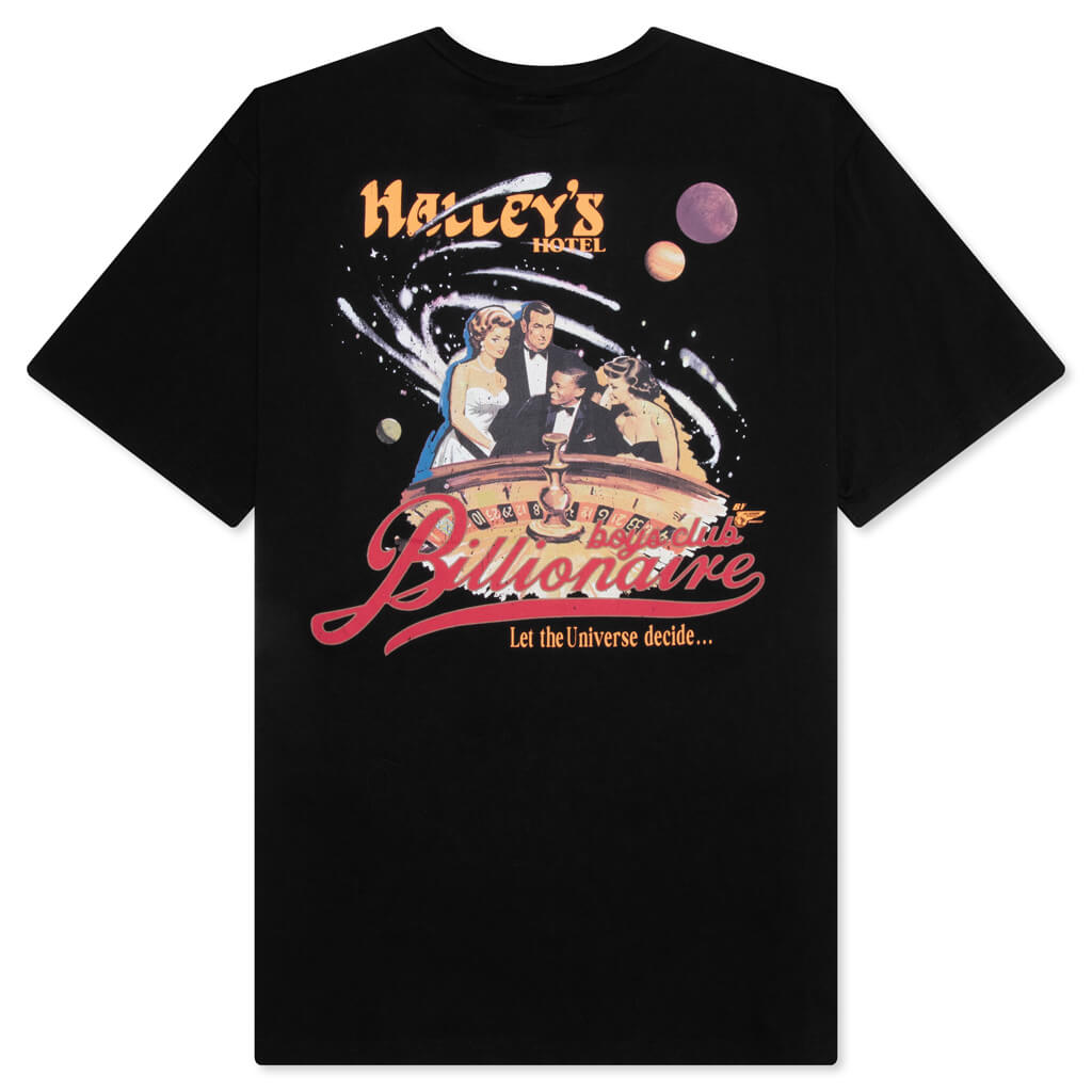 BB Halley Hotel S/S Tee - Black