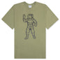 BB Molecules S/S Tee (Temp Color Change Print) - Oil Green