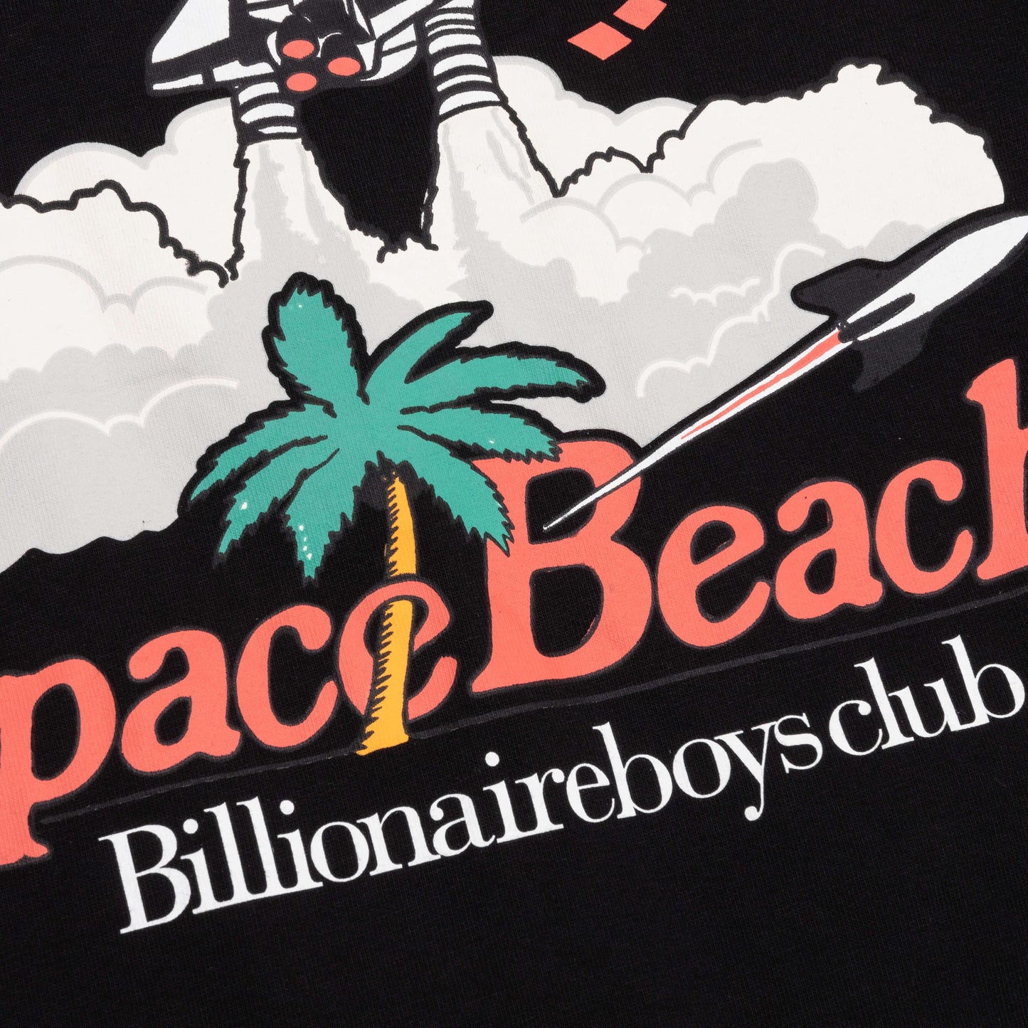 BB Space Beach S/S Tee - Black