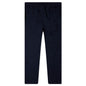 Silk Floral Jacquard Pants - Navy