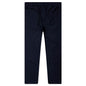 Silk Floral Jacquard Pants - Navy