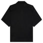 Belted Officer S/S Shirt - Black