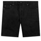 Berry Wide Denim Short - Jet Black