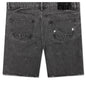 Berry Wide Denim Short - Vintage Black