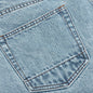 Berry Wide Denim Short - Washed Medium Blue