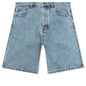 Berry Wide Denim Short - Washed Medium Blue