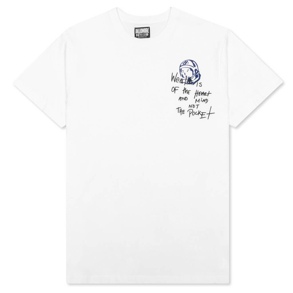 Billlionaire Boys Club BB 3rd Eye S/S Knit - White