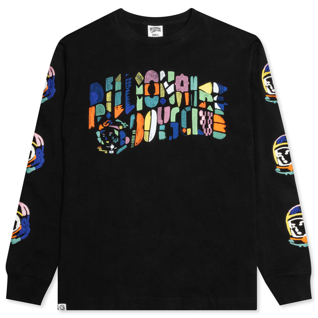 BB Abstract Arch L/S Knit - Black