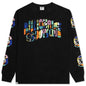 BB Abstract Arch L/S Knit - Black