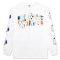 BB Abstract Arch L/S Knit - White