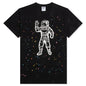 BB Astro Splattered S/S Knit - Black