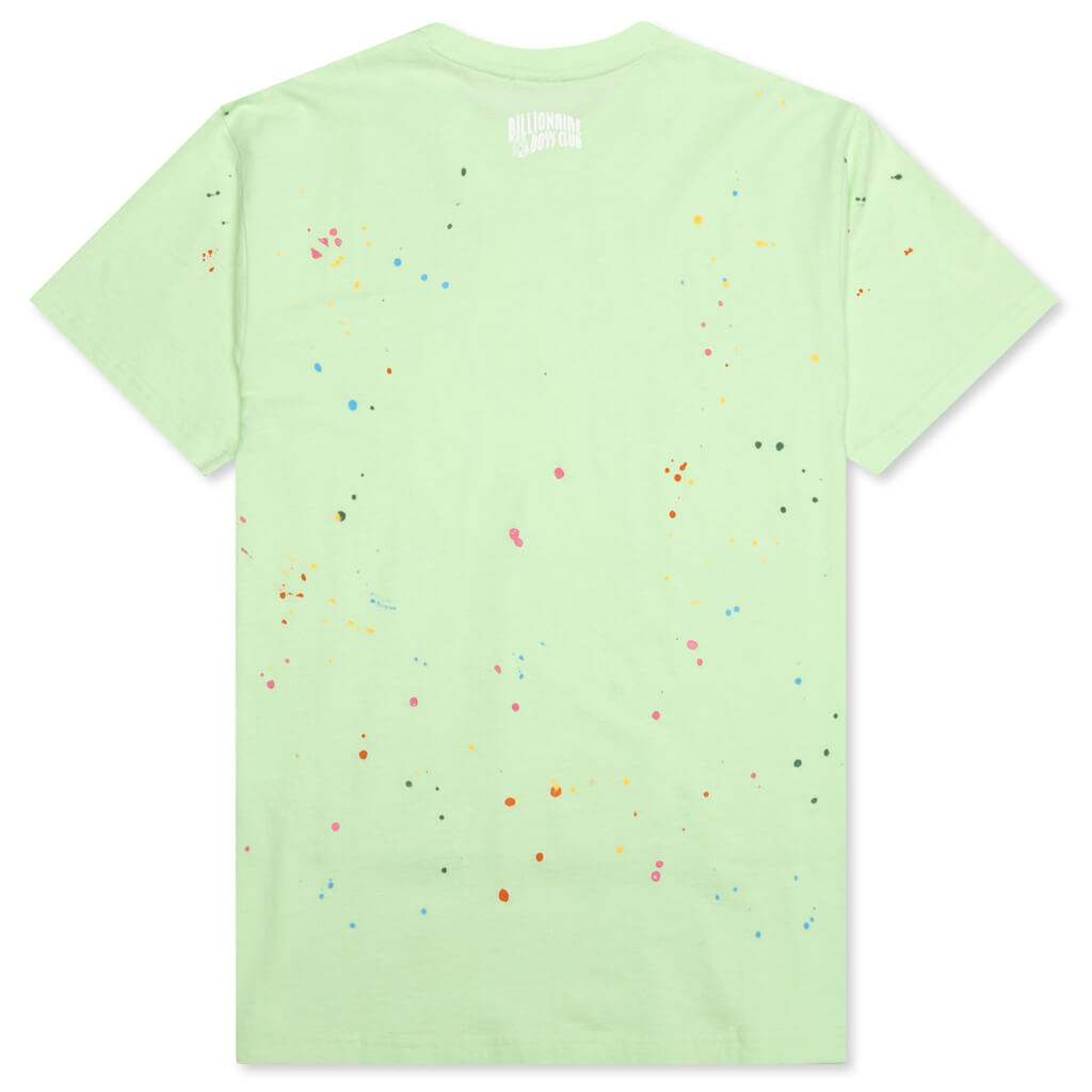 BB Astro Splattered S/S Knit - Patina Green