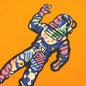 BB Astronaut Plans S/S Tee - Flame Orange