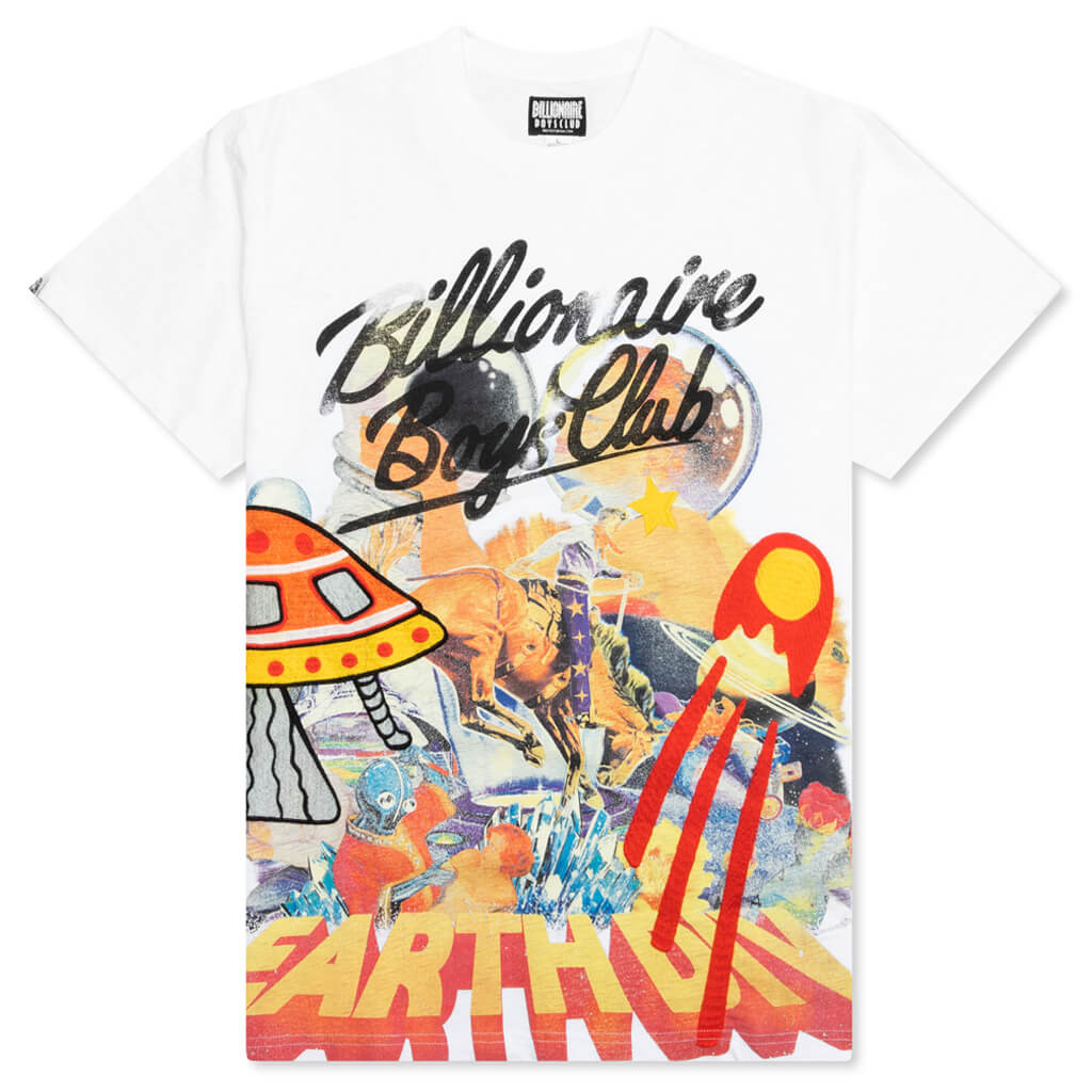 BB Battle Earth S/S Knit - White