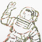 BB Bonsai Astro S/S Tee - Snow White