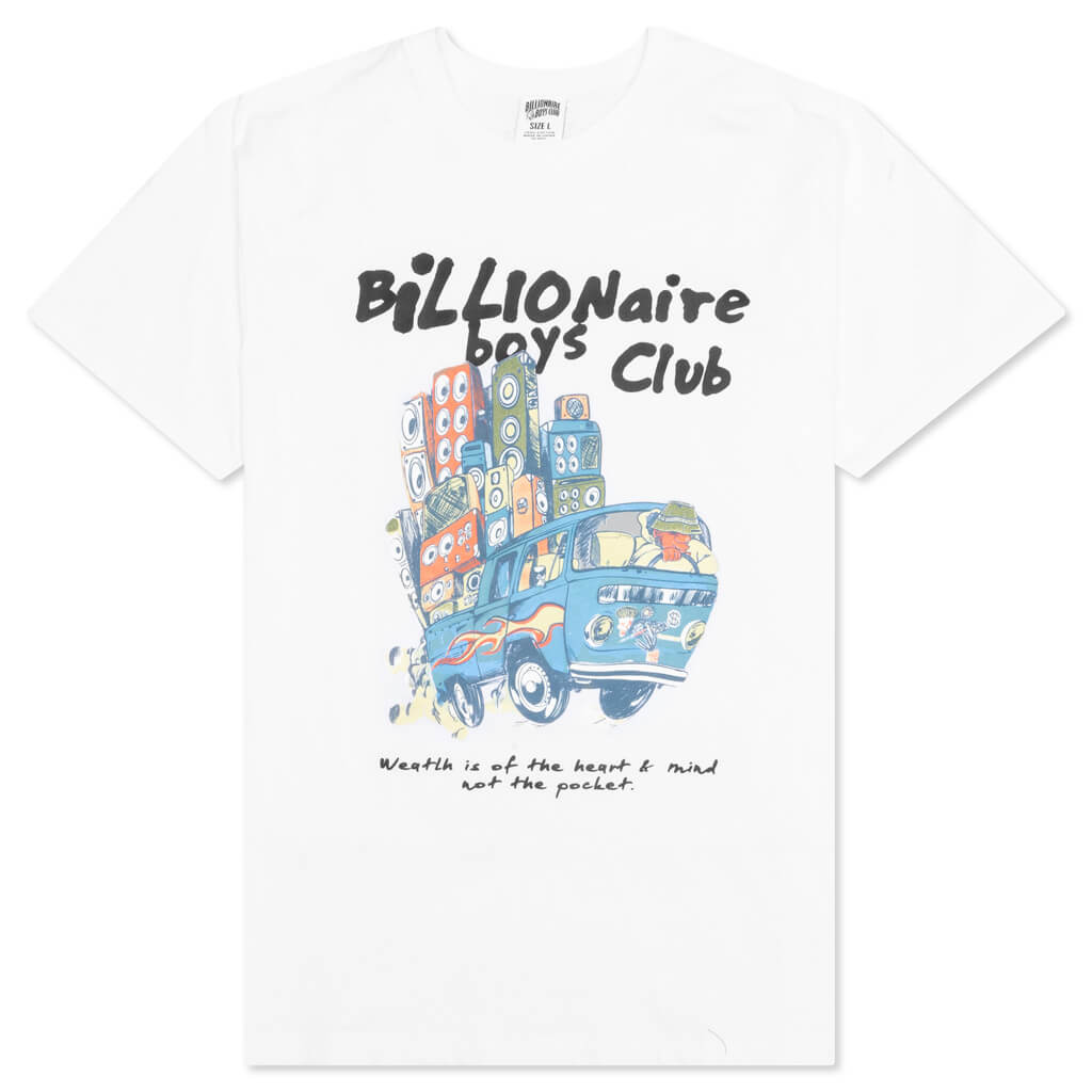 BB Bumpin S/S Tee - White