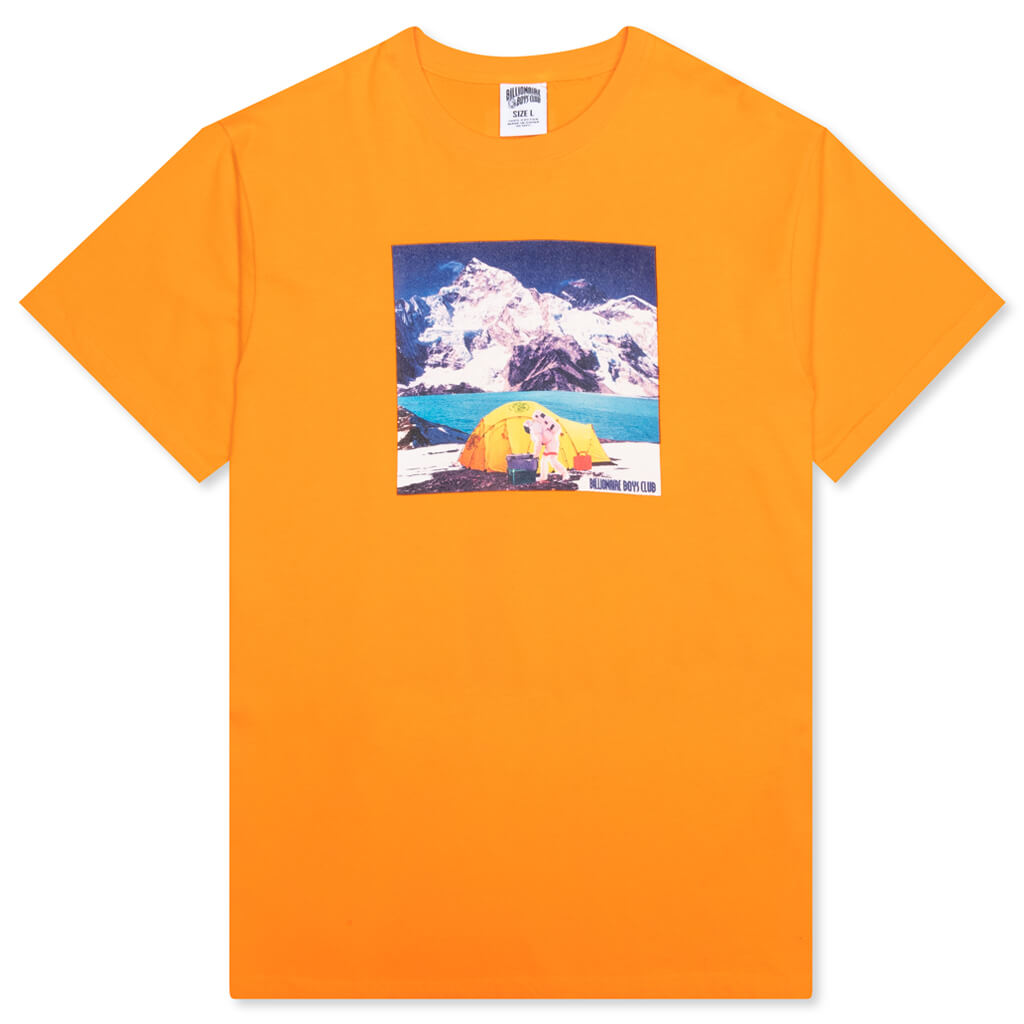 BB Camping S/S Tee - Orange Peel