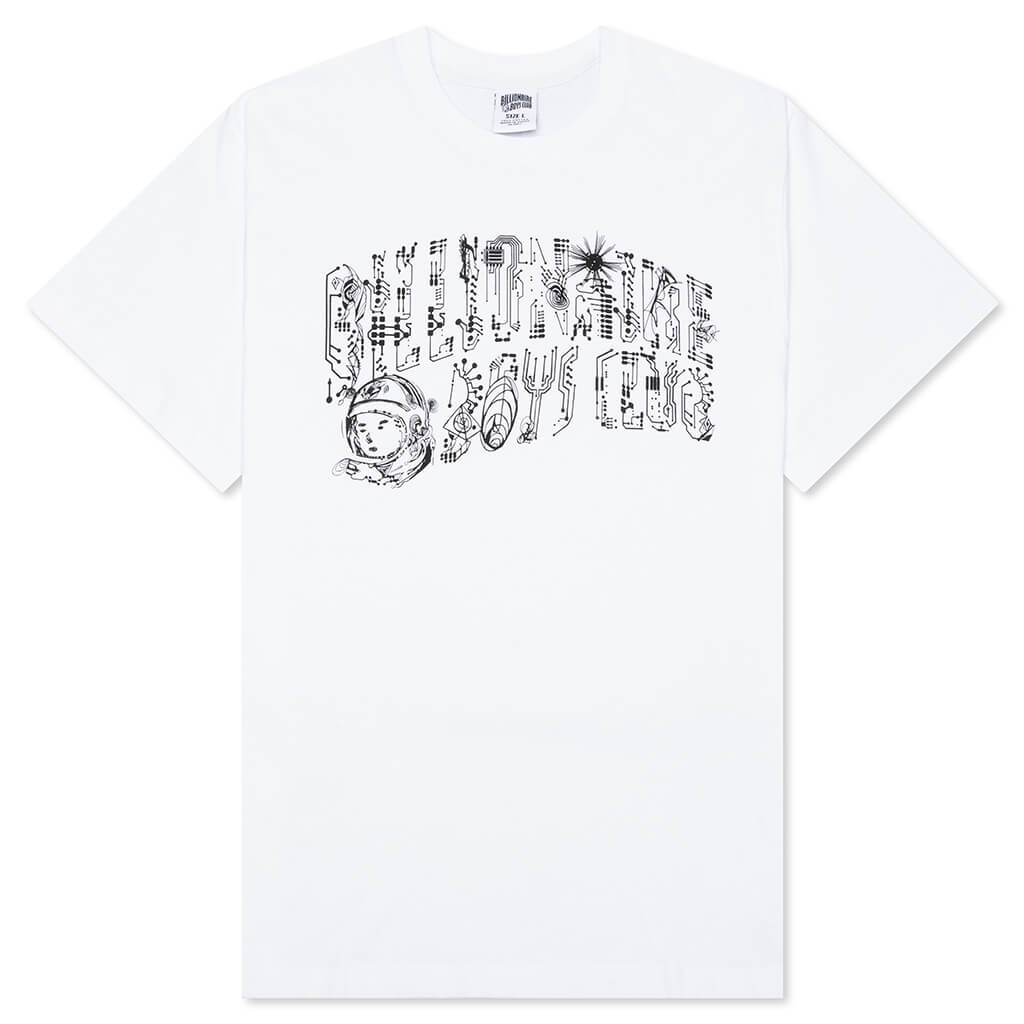 BB Circuit Arch S/S Tee - Bleach White