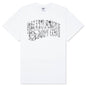 BB Circuit Arch S/S Tee - Bleach White