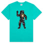 BB Cosmic Astro S/S Tee - Bright Aqua