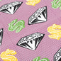 Billlionaire Boys Club BB Diamond Dollar Crew - Bleach White