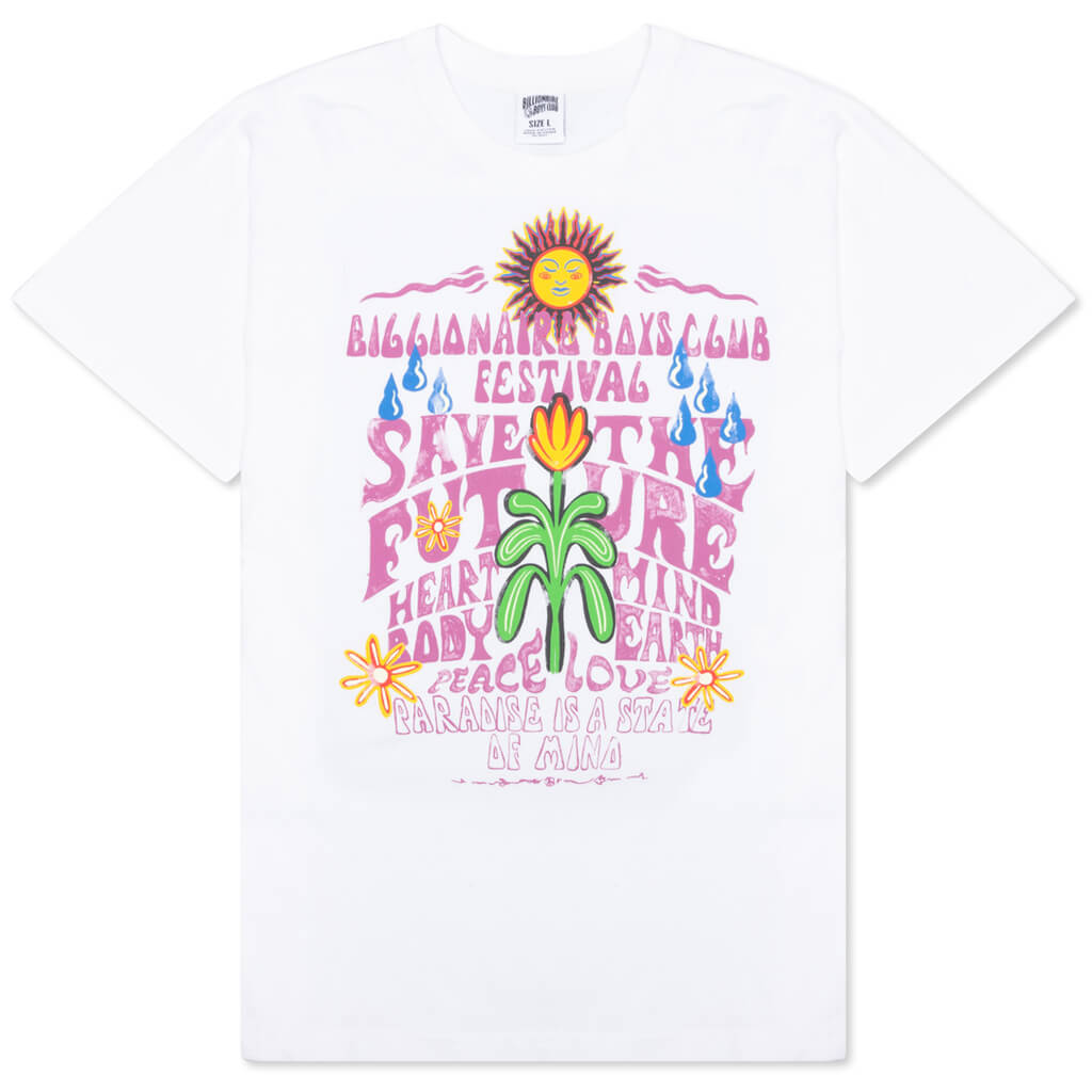 BB Festival S/S Knit - White