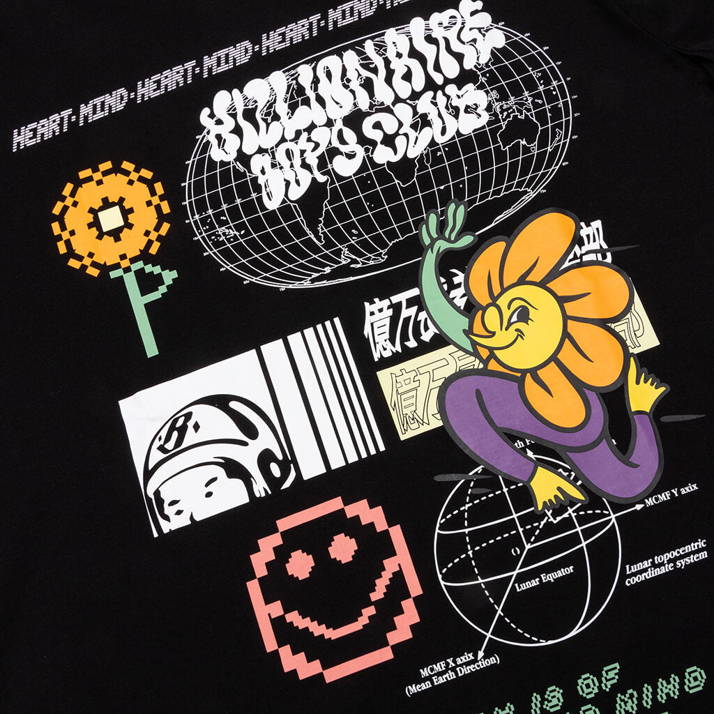 BB Flora S/S Tee - Black
