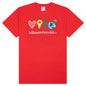 BB H.M.B.E S/S Tee - Lollipop Red