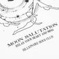 BB Moon Salutations L/S Tee - Bleach White